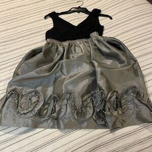 Max & Cleo Black and Silver Dress